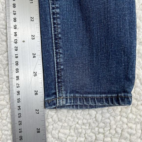 Lucky Brand Bridgette Crop Skinny Jeans Womens 6/28 (26x27) Blue Boho Minimalist - Picture 10 of 12